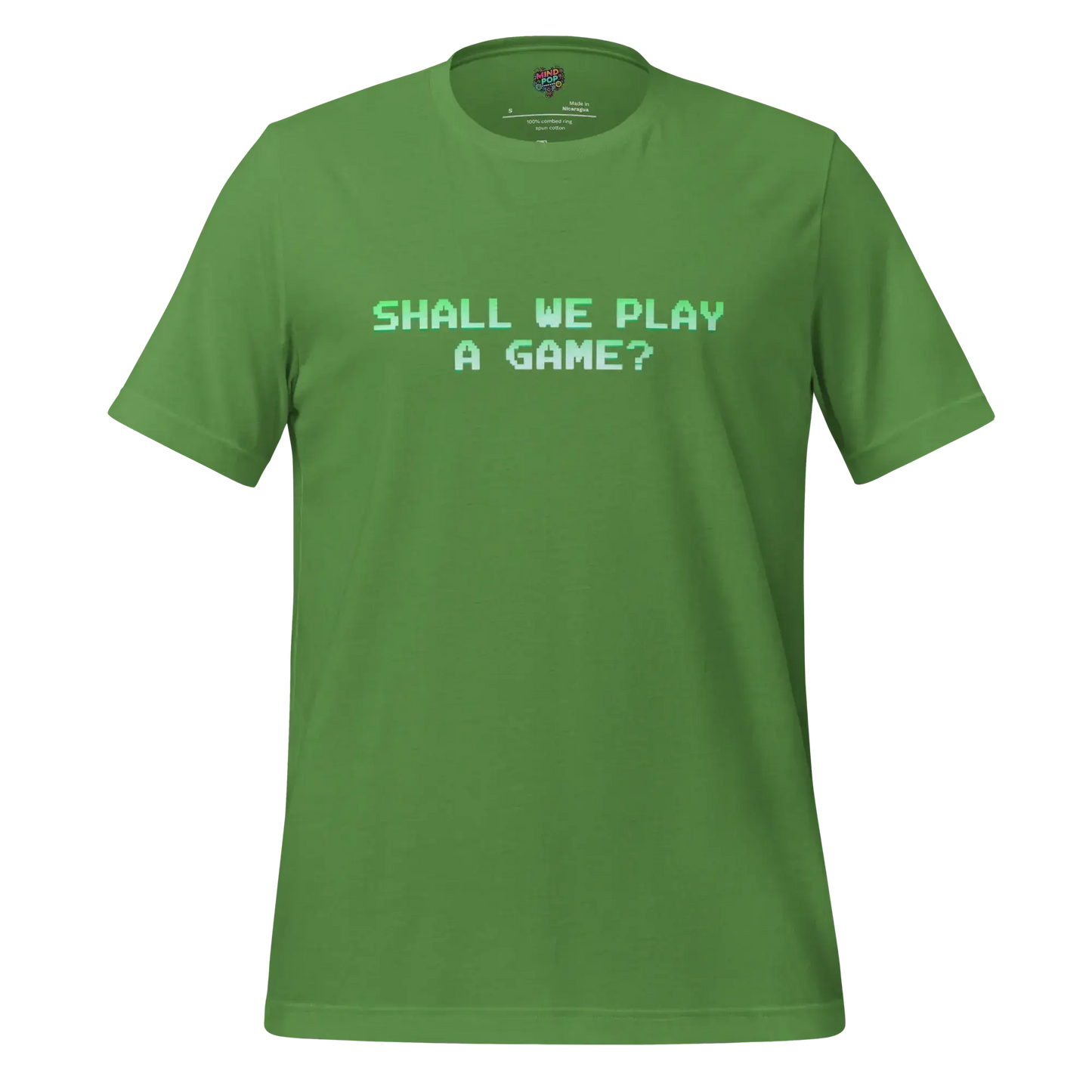 WarGames Movie Shall we play a game Shirt Leaf
