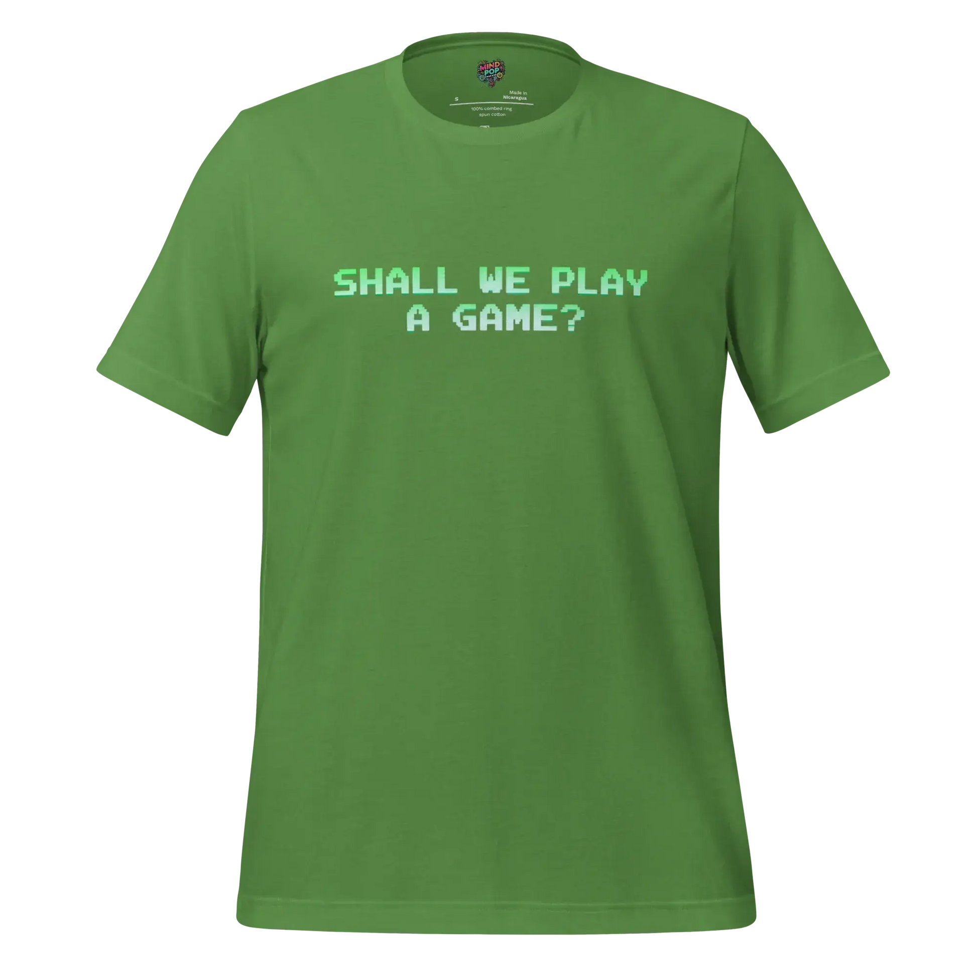 WarGames Movie Shall we play a game Shirt Leaf