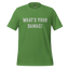 What's Your Damage Shirt Leaf