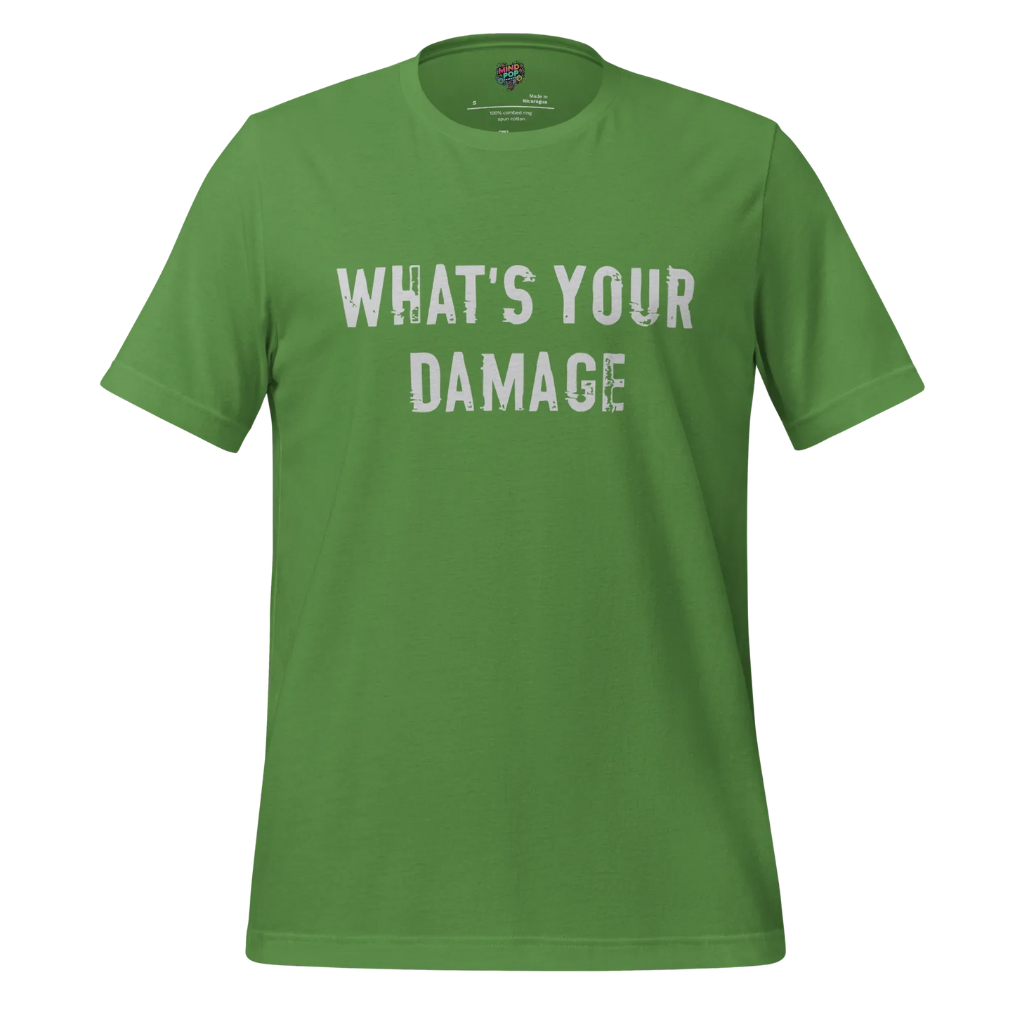 What's Your Damage Shirt Leaf
