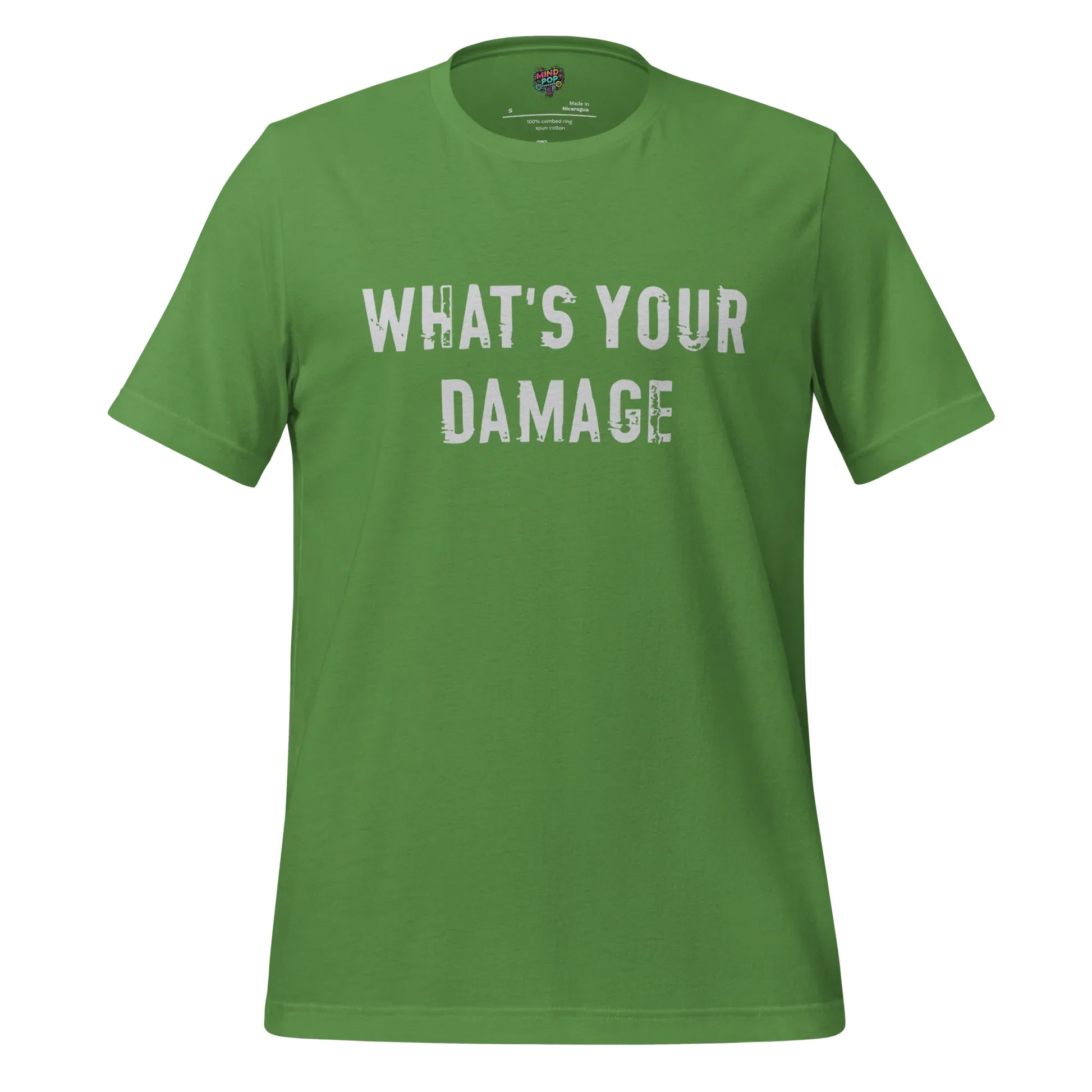 What's Your Damage Shirt Leaf