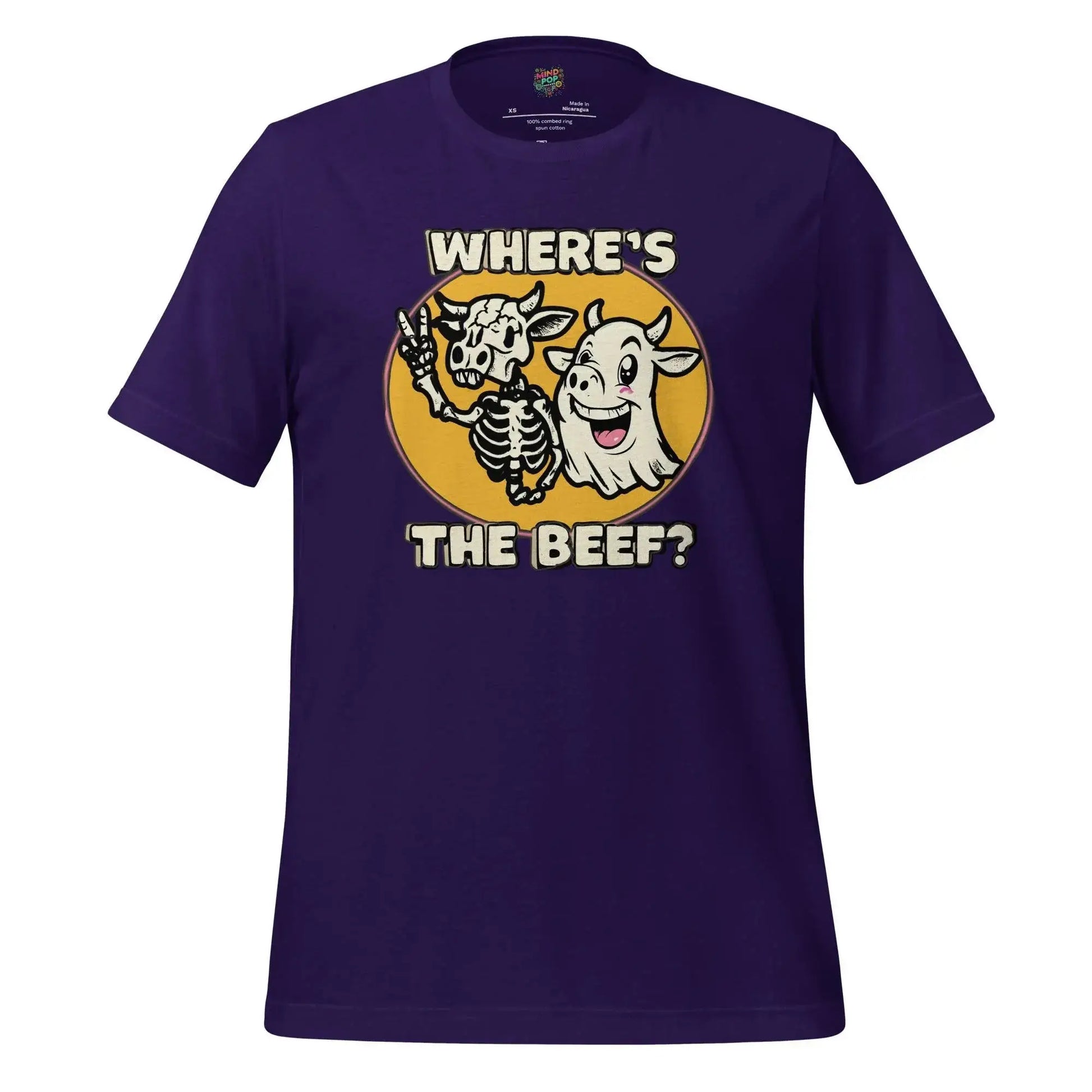 Where's the Beef Shirt Team Purple