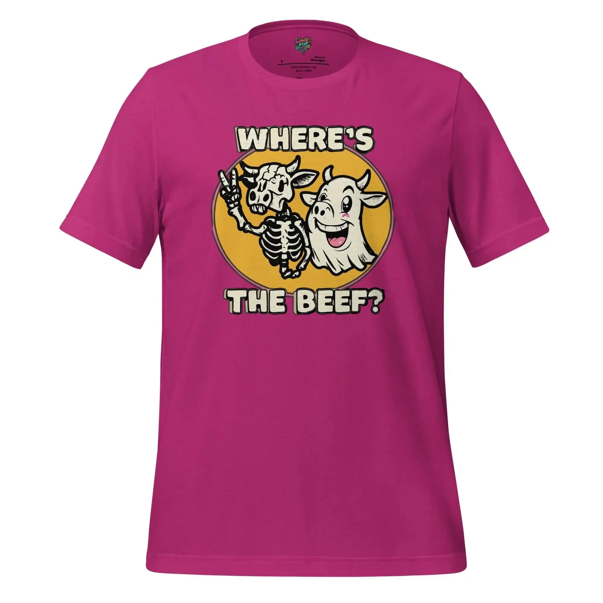 Where's the Beef Shirt Berry