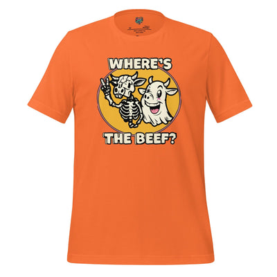 Where's the Beef Shirt Orange