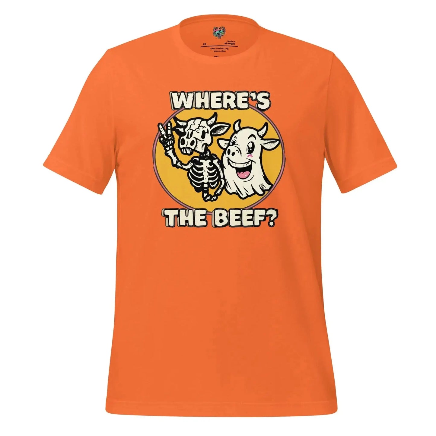 Where's the Beef Shirt Orange