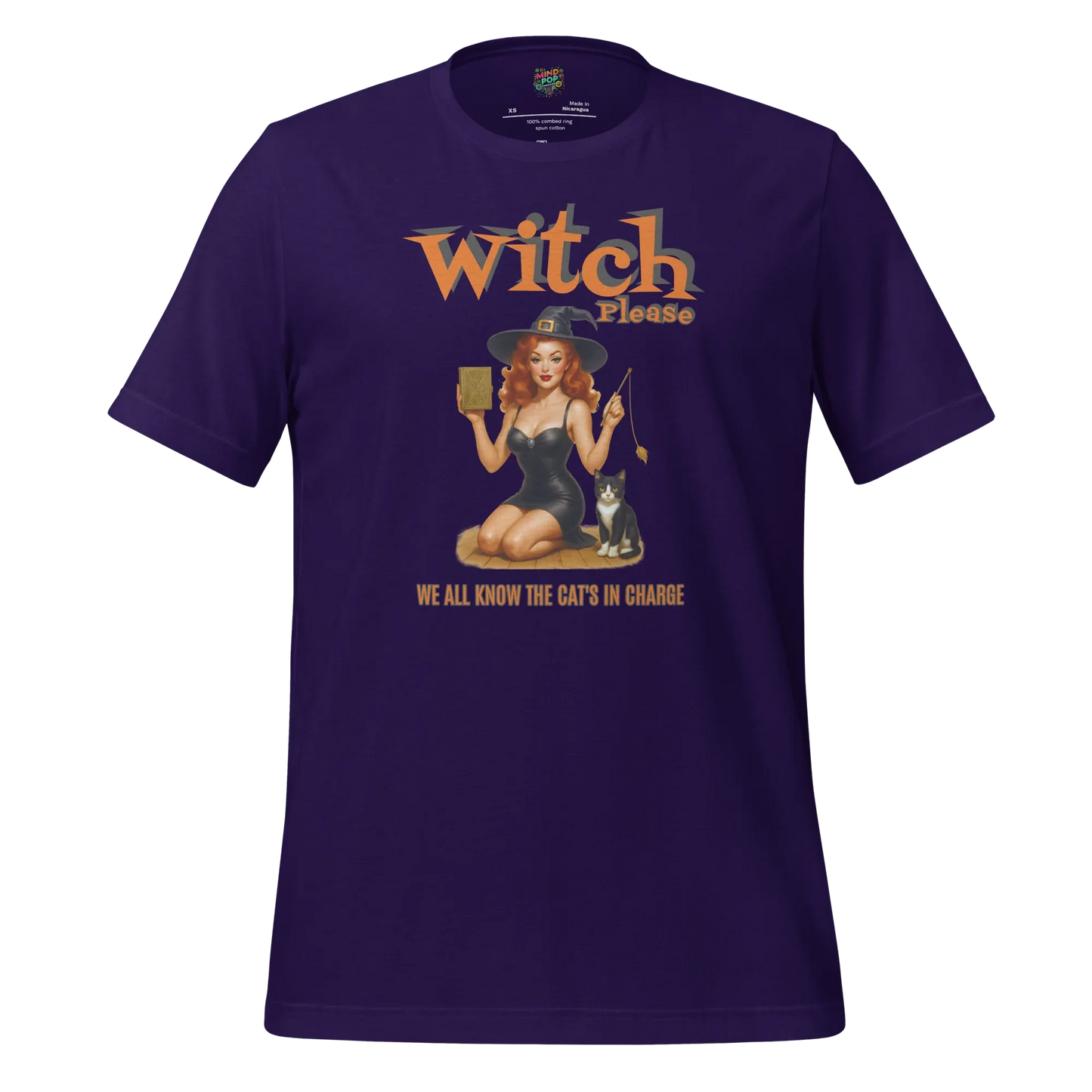 Witch Please Shirt Team Purple