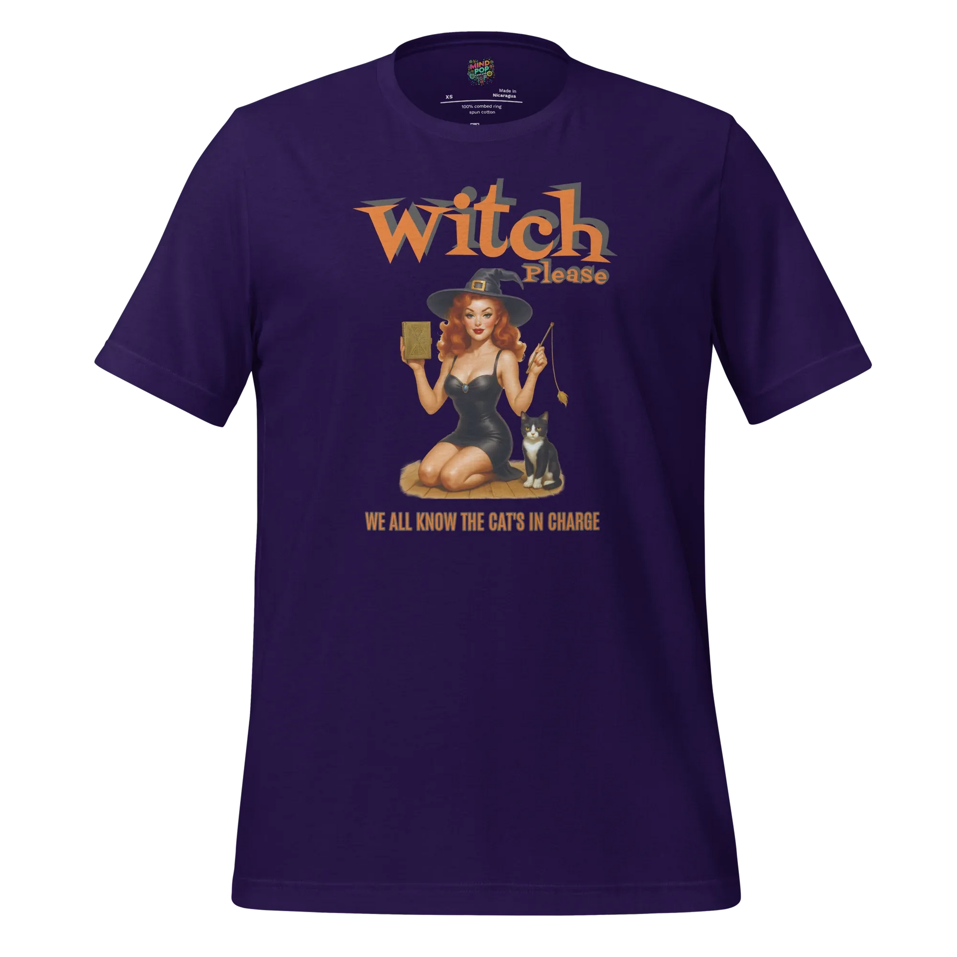Witch Please Shirt Team Purple