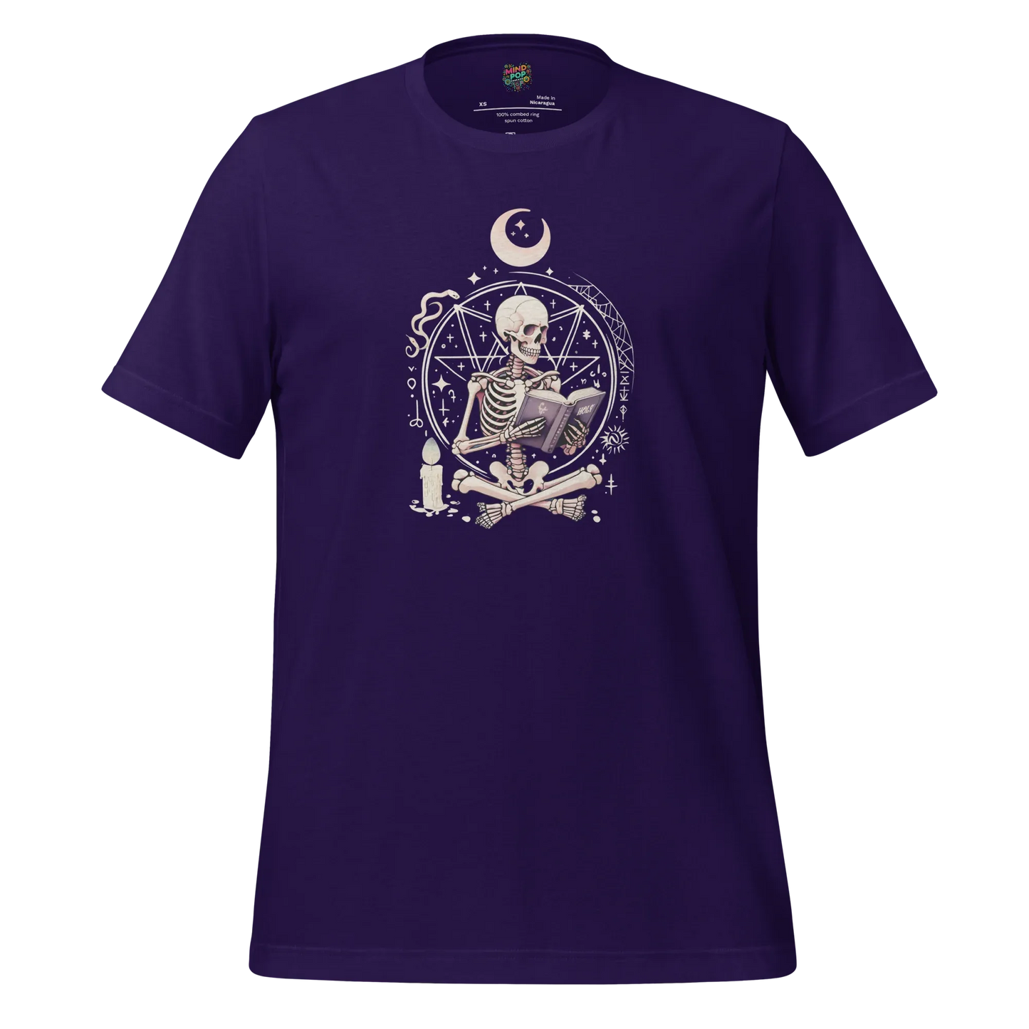 Witchcraft & Revelation Skeleton Shirt Team Purple