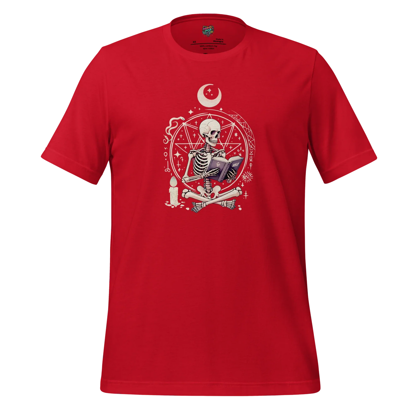 Witchcraft & Revelation Skeleton Shirt Red