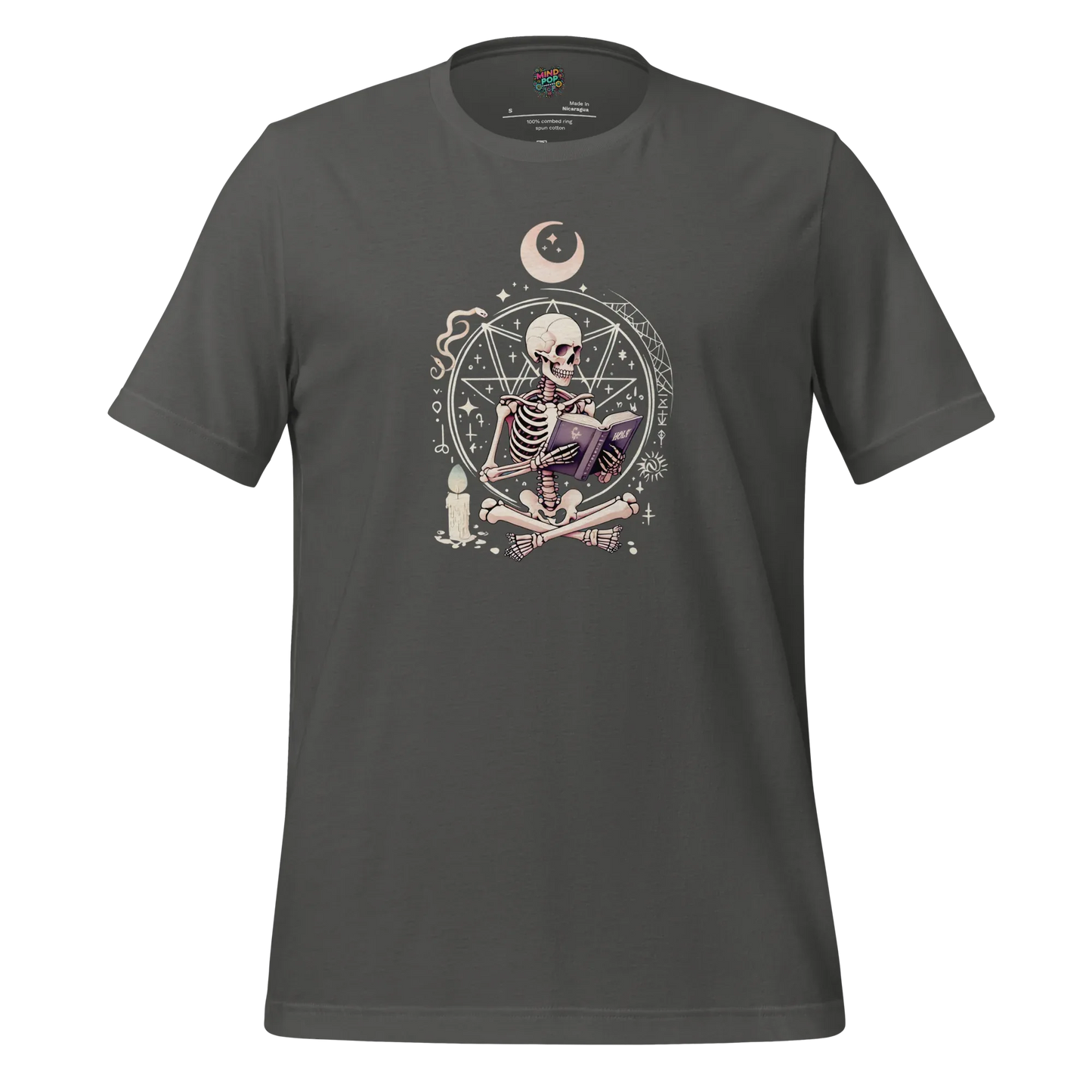 Witchcraft & Revelation Skeleton Shirt Asphalt