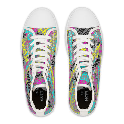Word Up Womens High Tops