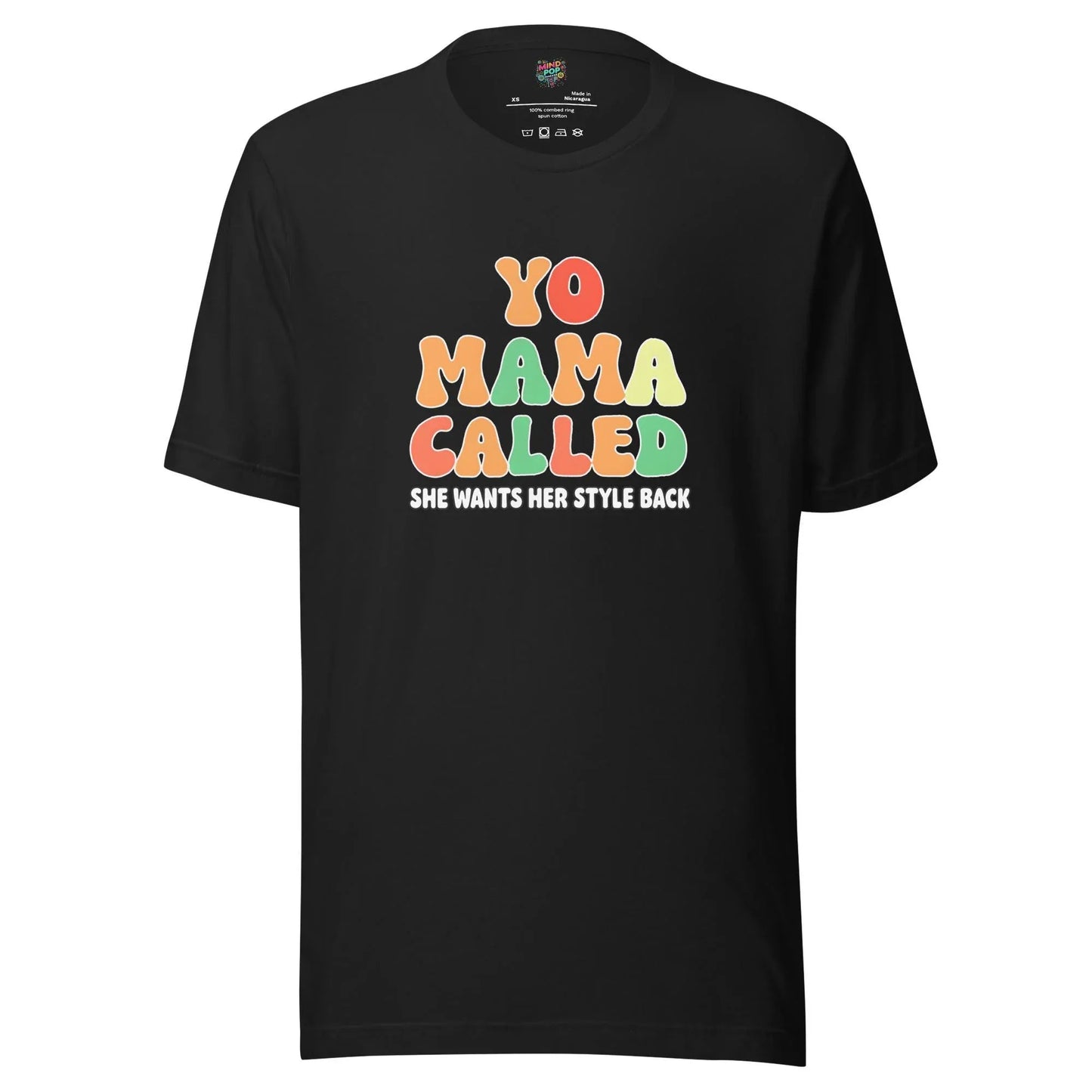 Yo Mama Called Shirt 3XL Vintage Black