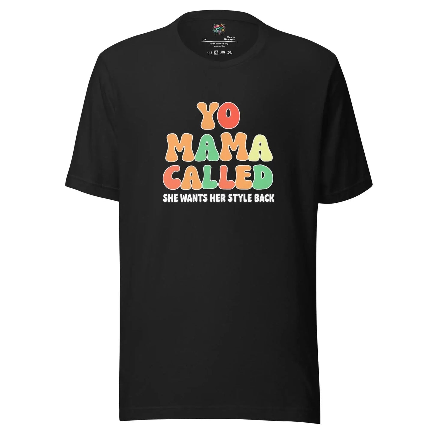 Yo Mama Called Shirt 3XL Vintage Black