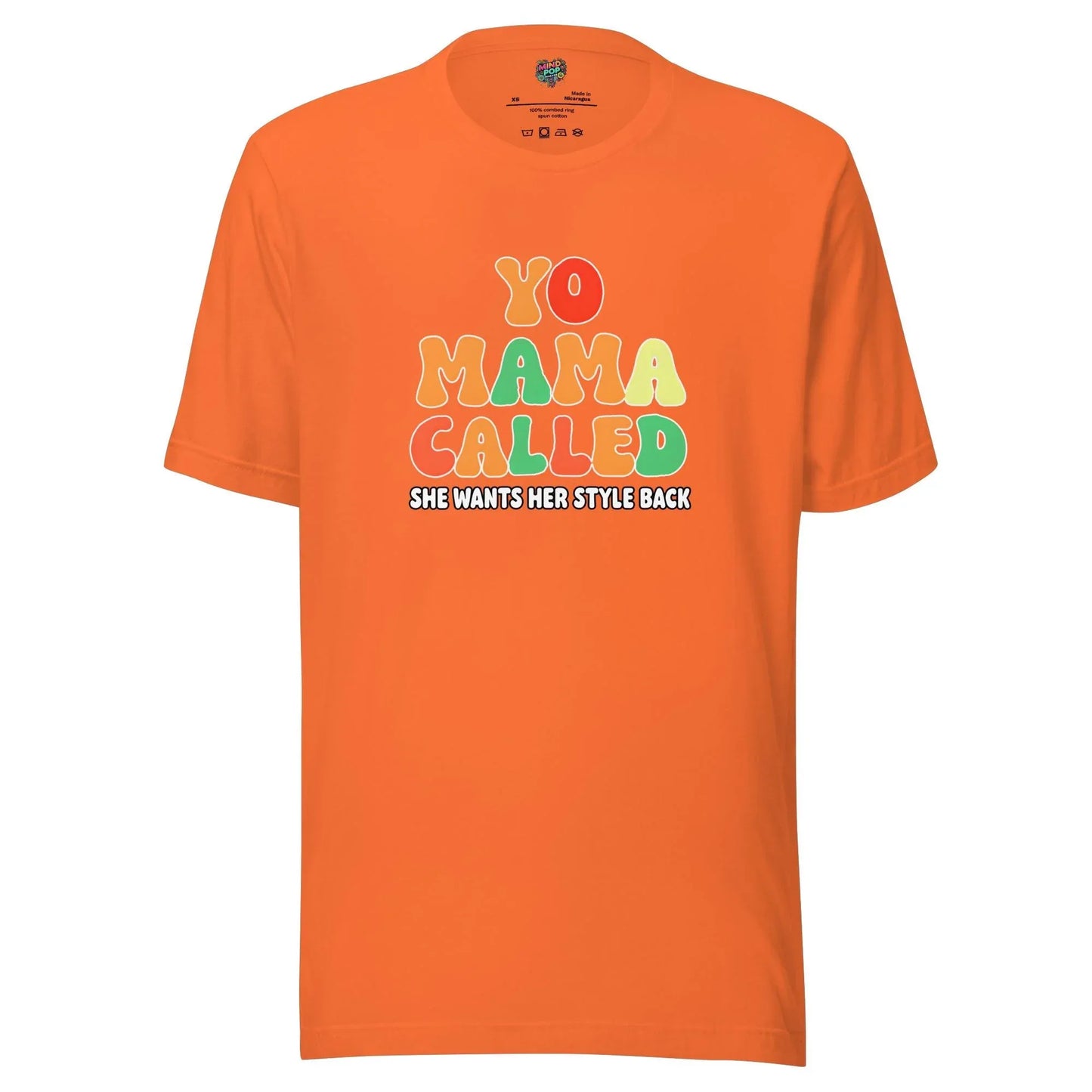 Yo Mama Called Shirt Orange
