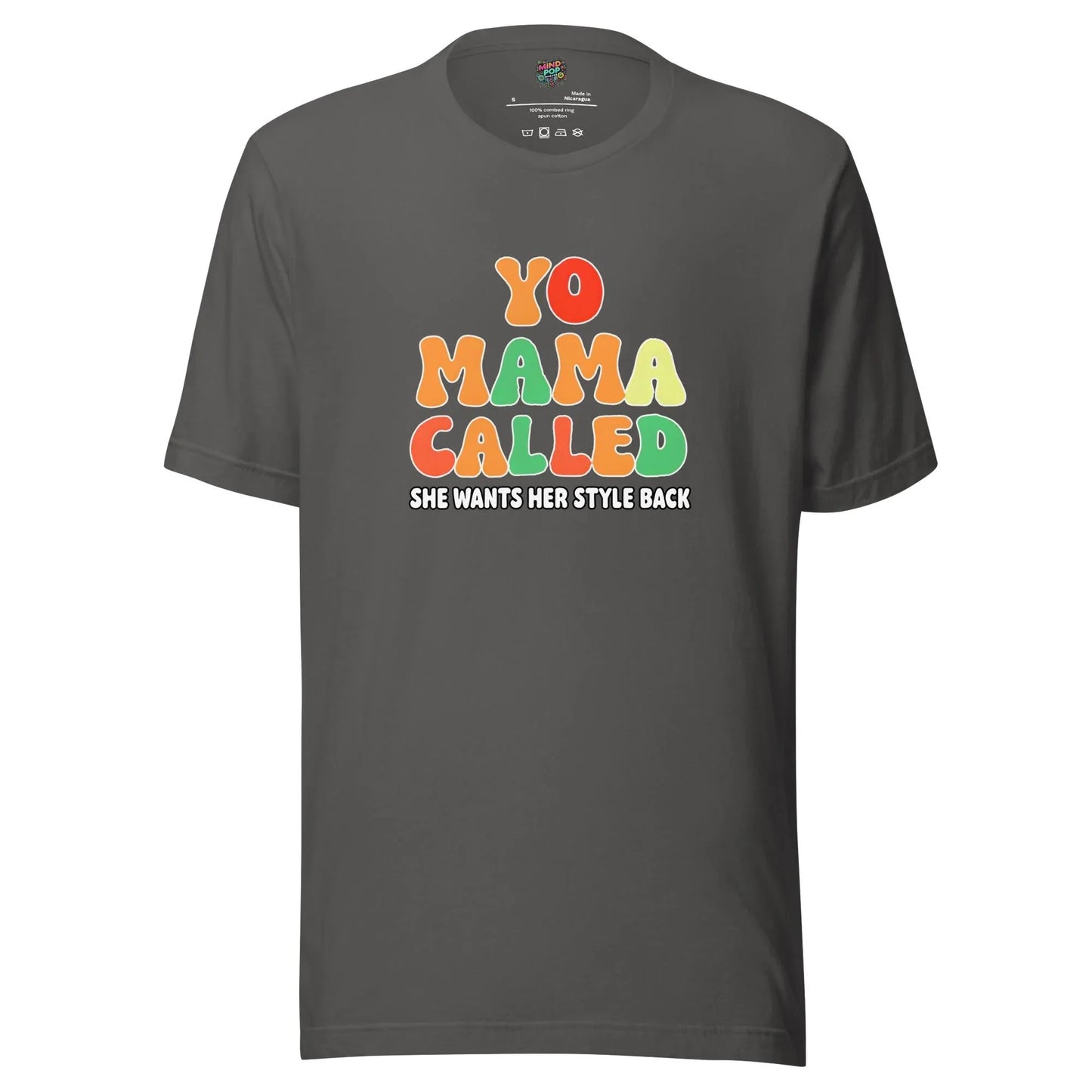 Yo Mama Called Shirt Asphalt