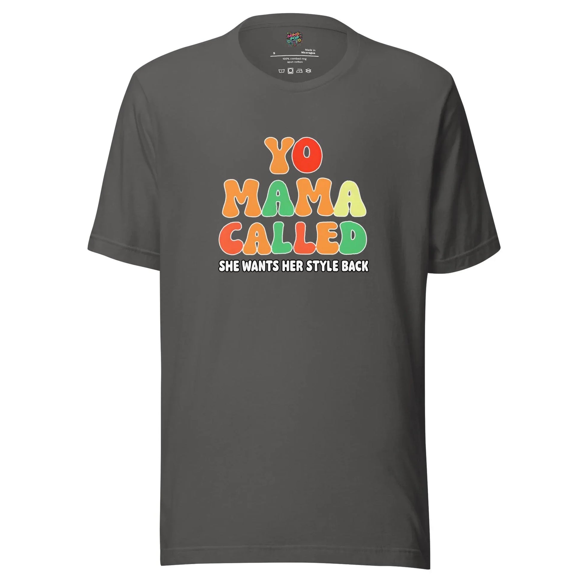 Yo Mama Called Shirt Asphalt