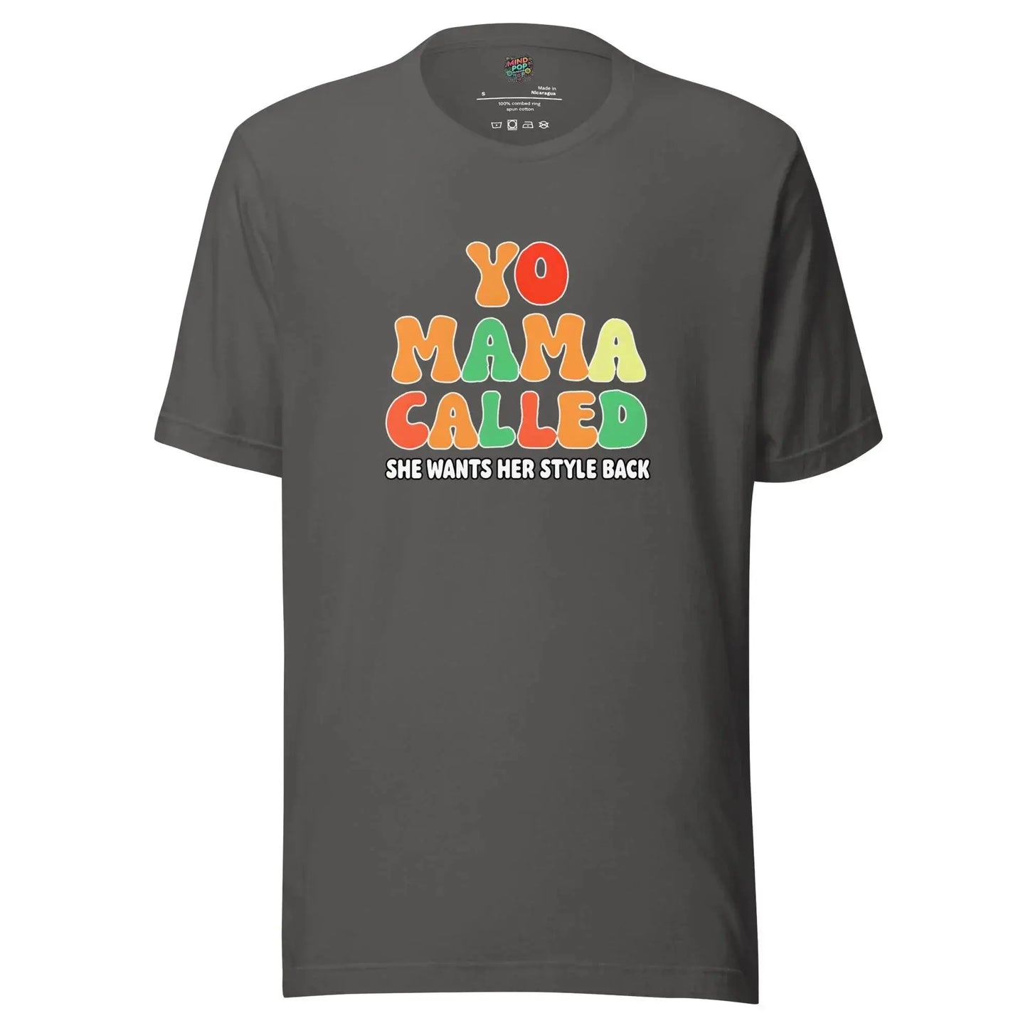 Yo Mama Called Shirt Asphalt
