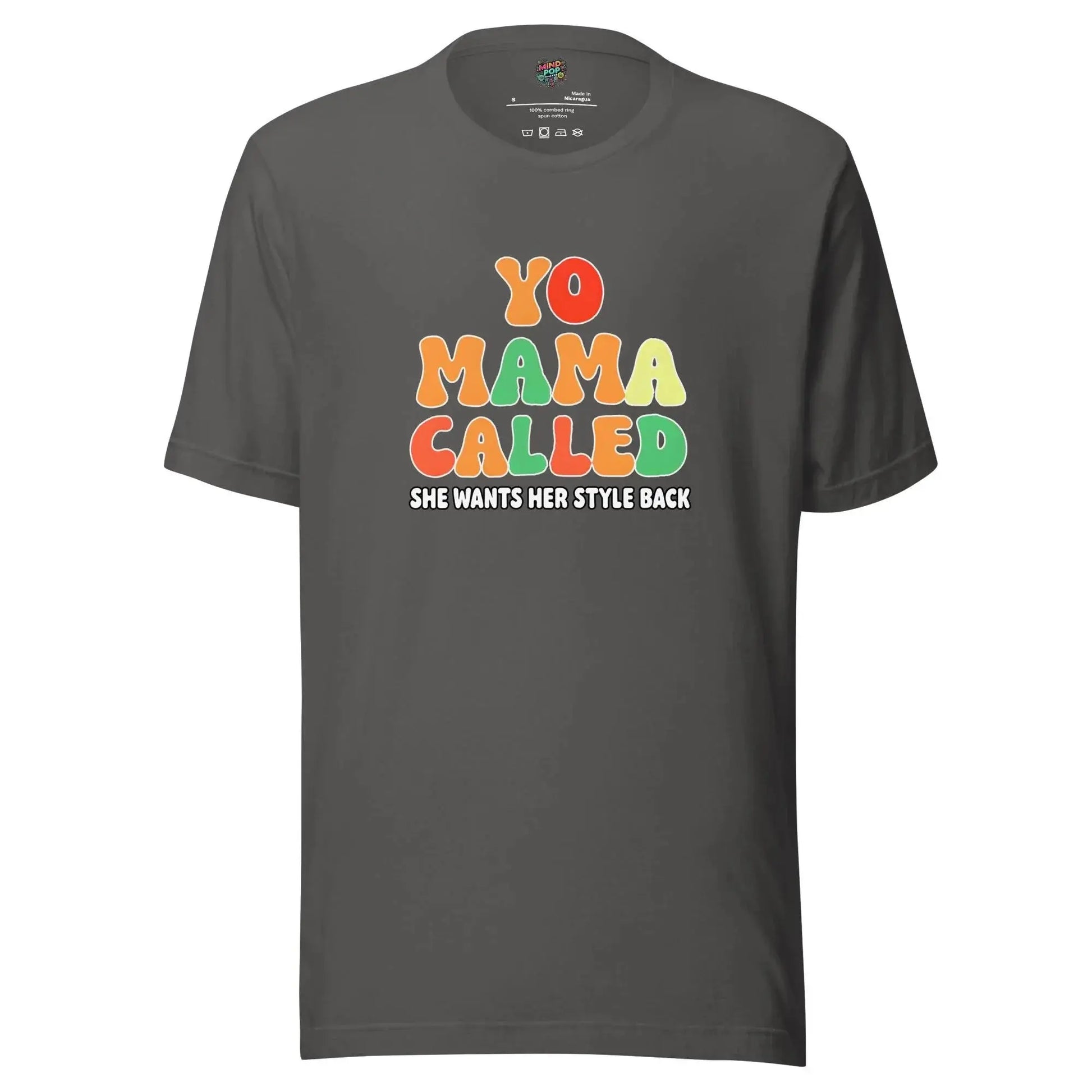 Yo Mama Called Shirt Asphalt