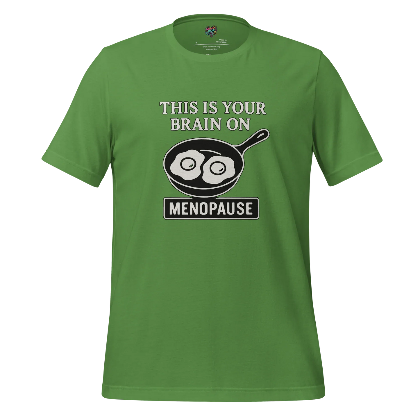 Your Brain on Menopause Shirt Leaf