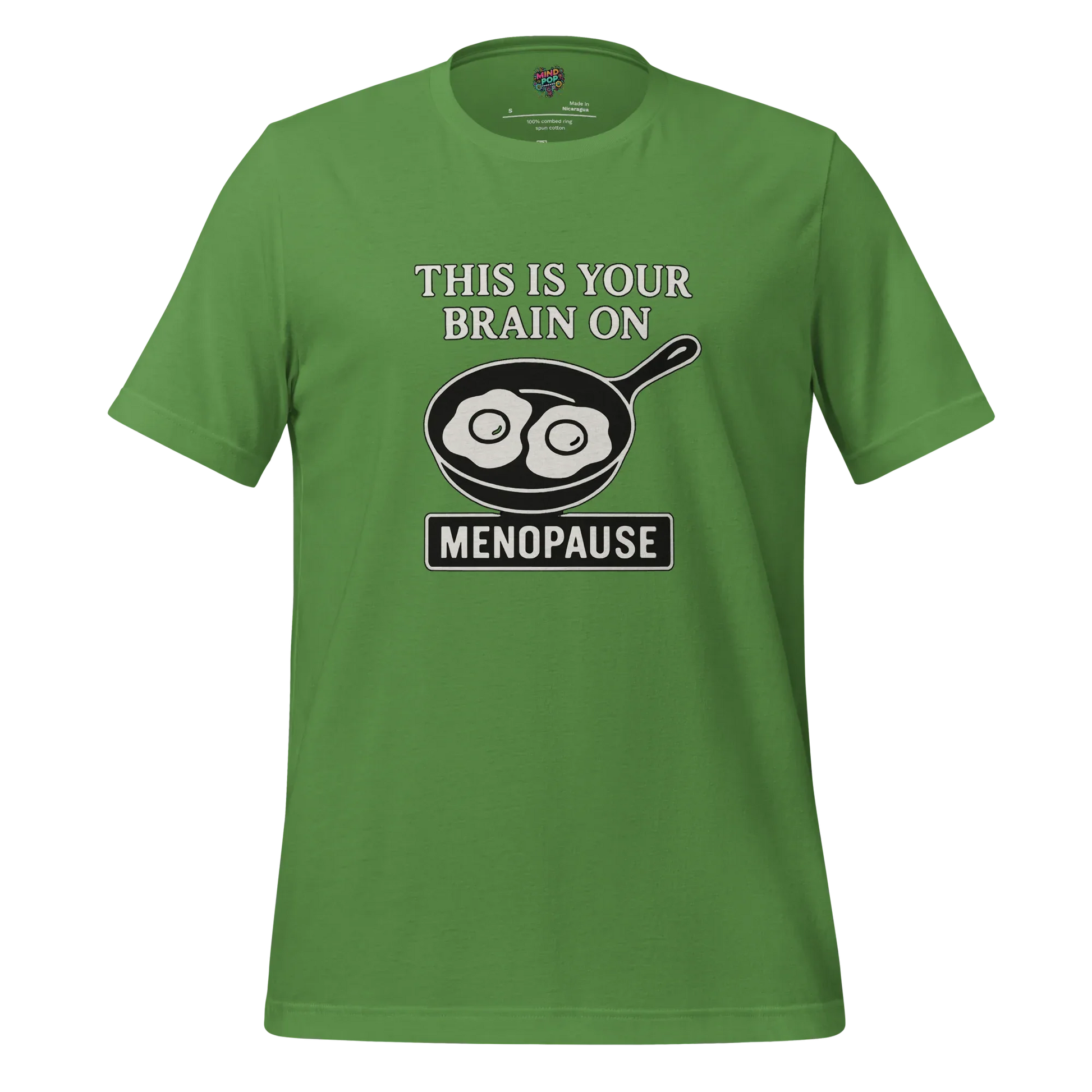 Your Brain on Menopause Shirt Leaf