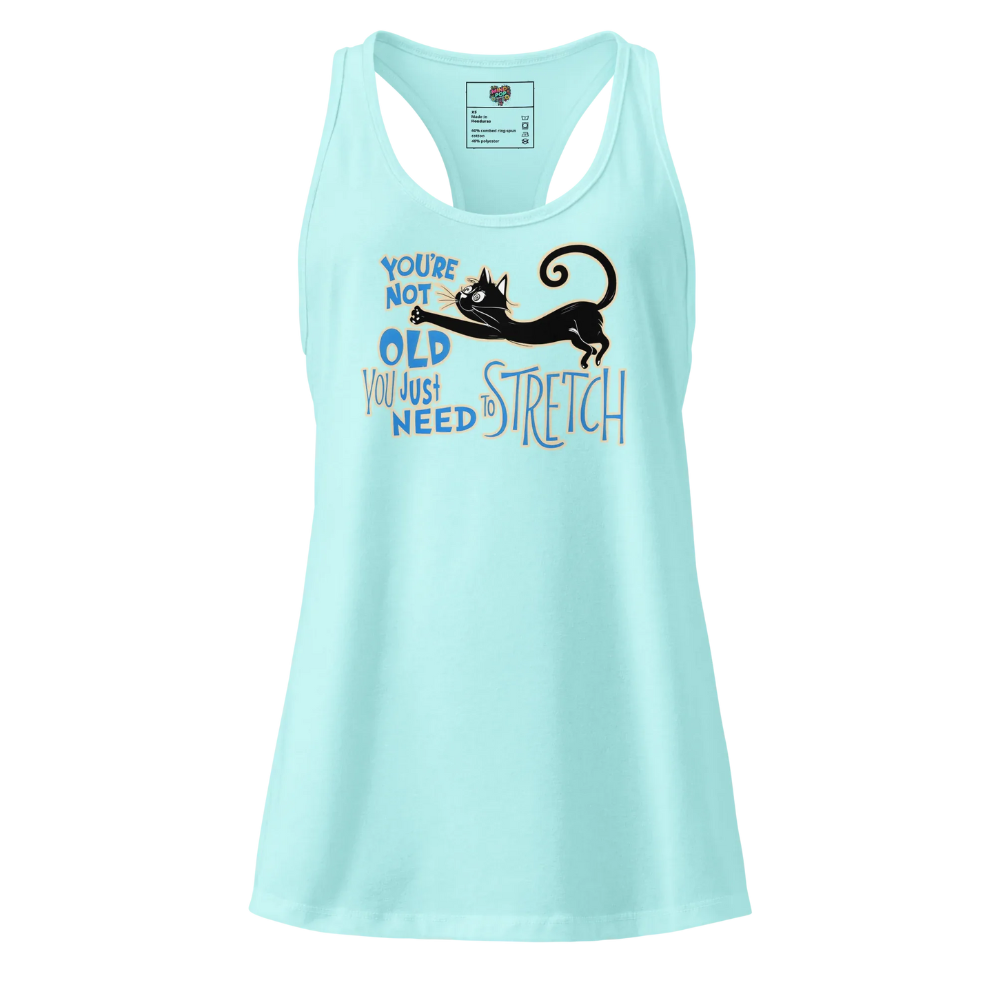 You're Not Old (Dr. Seuss Style) fitted racerback tank top Cancun