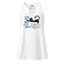 You're Not Old (Dr. Seuss Style) fitted racerback tank top White