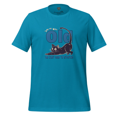 You're Not Old Shirt Aqua