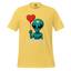 Alien Invasion - Sci-Fi Romance Graphic Yellow