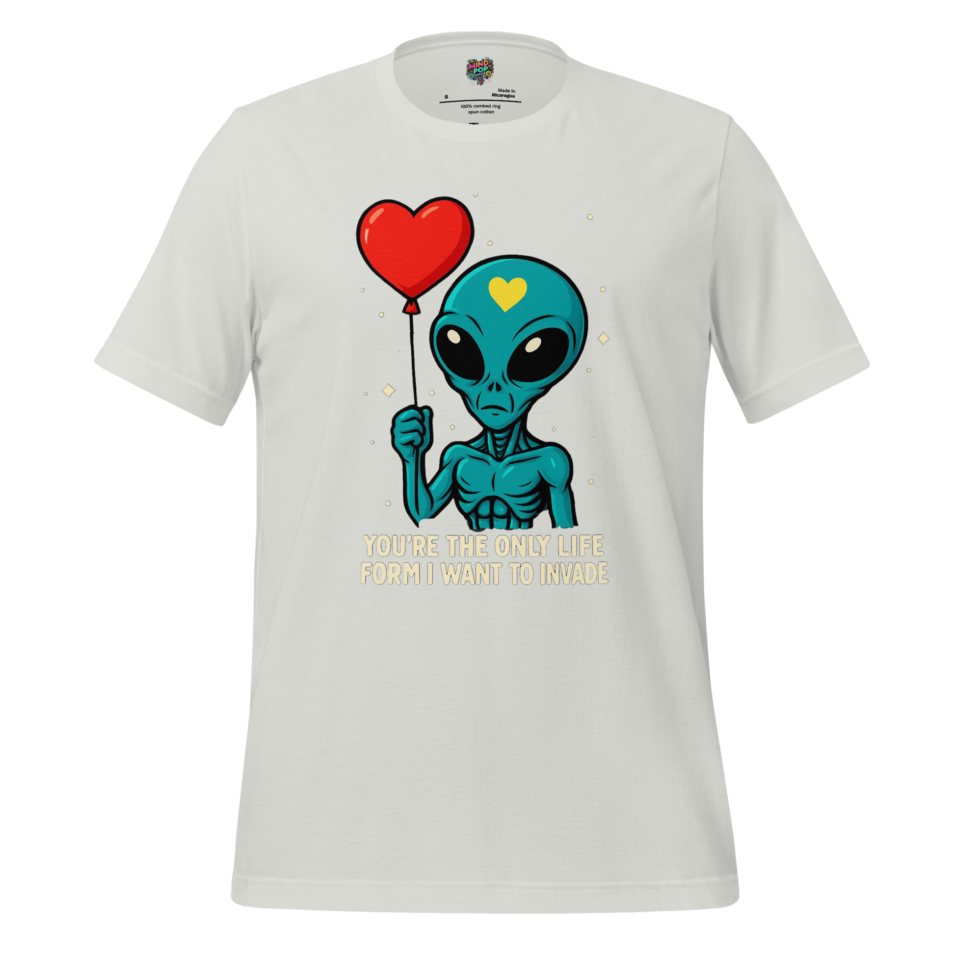 Alien Invasion - Sci-Fi Romance Graphic Silver