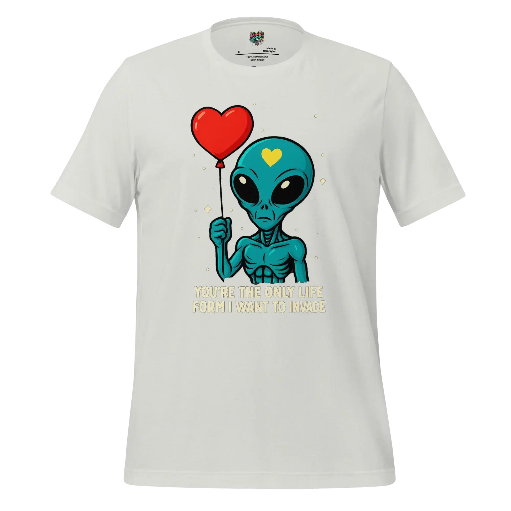 Alien Invasion - Sci-Fi Romance Graphic Silver