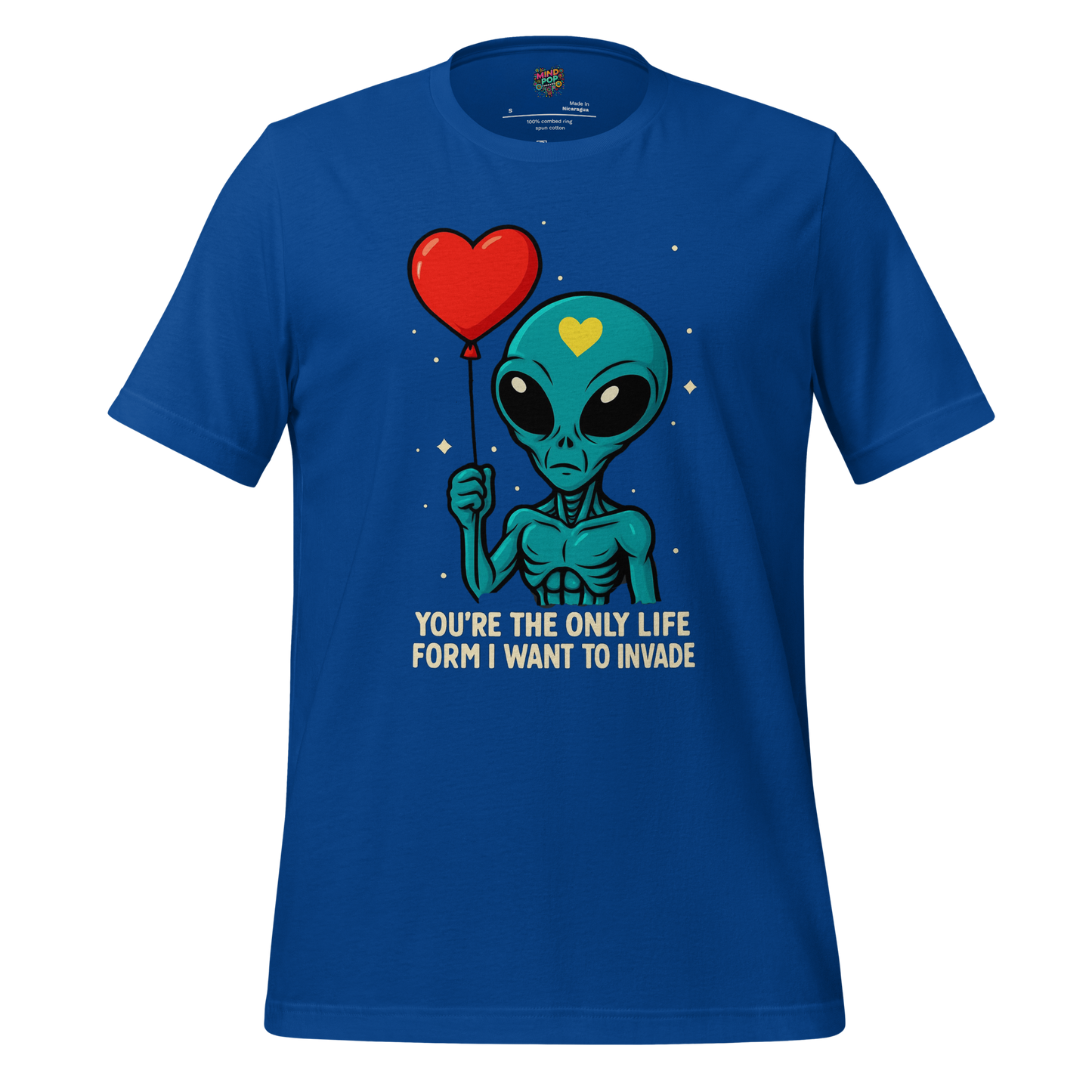 Alien Invasion - Sci-Fi Romance Graphic True Royal