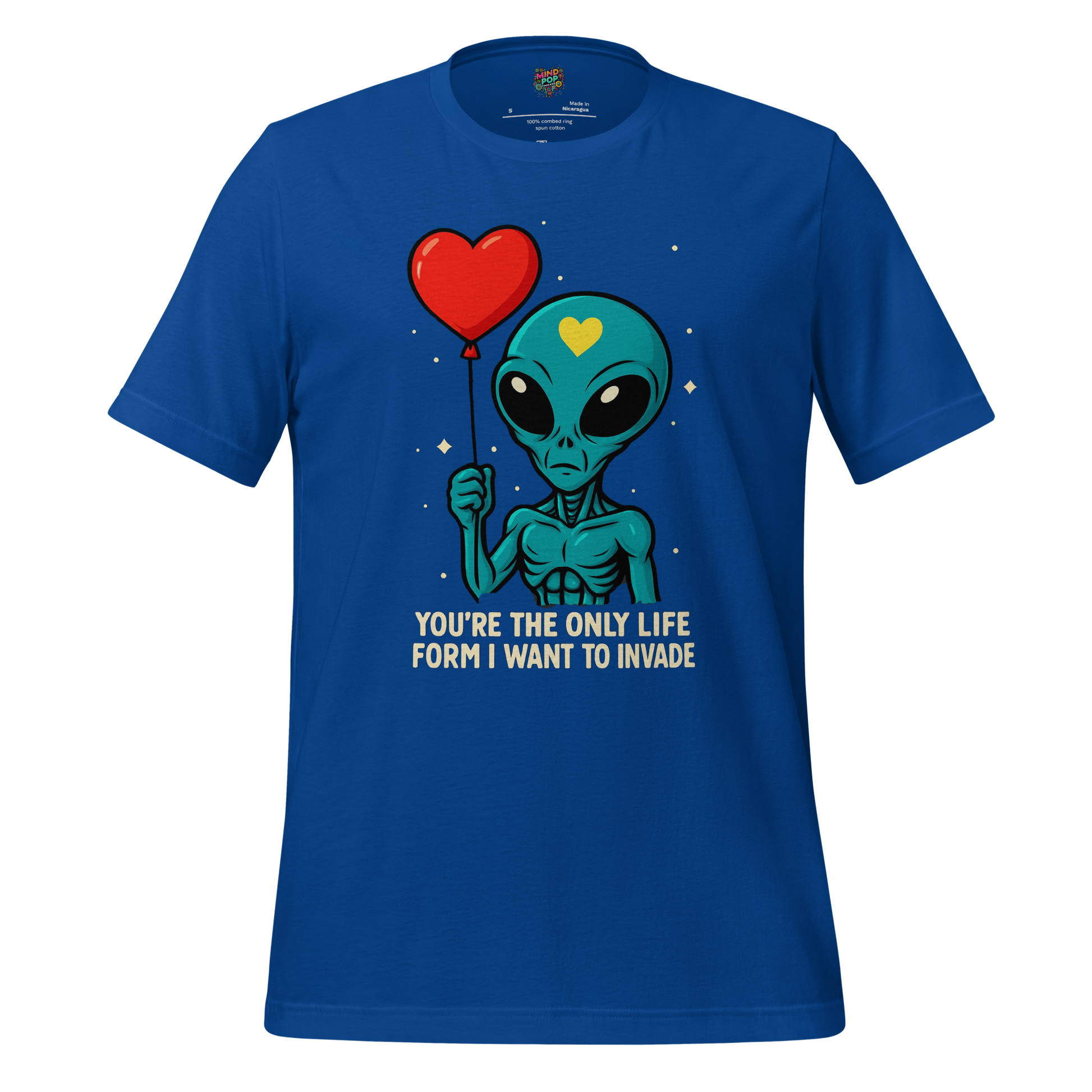 Alien Invasion - Sci-Fi Romance Graphic True Royal