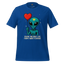 Alien Invasion - Sci-Fi Romance Graphic True Royal