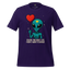 Alien Invasion - Sci-Fi Romance Graphic Team Purple