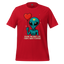 Alien Invasion - Sci-Fi Romance Graphic Red