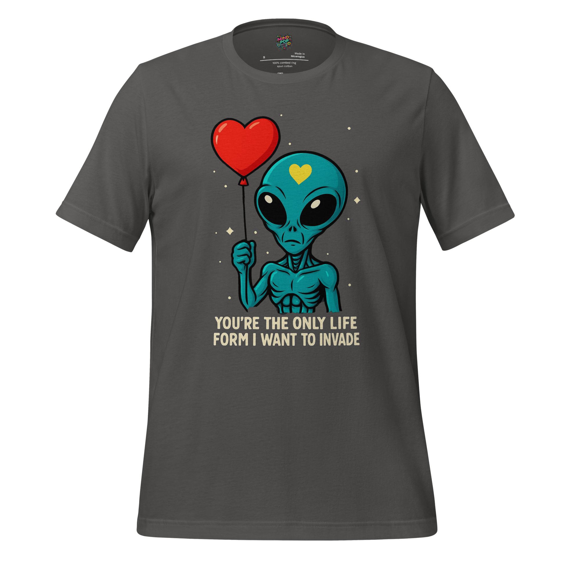 Alien Invasion - Sci-Fi Romance Graphic Asphalt
