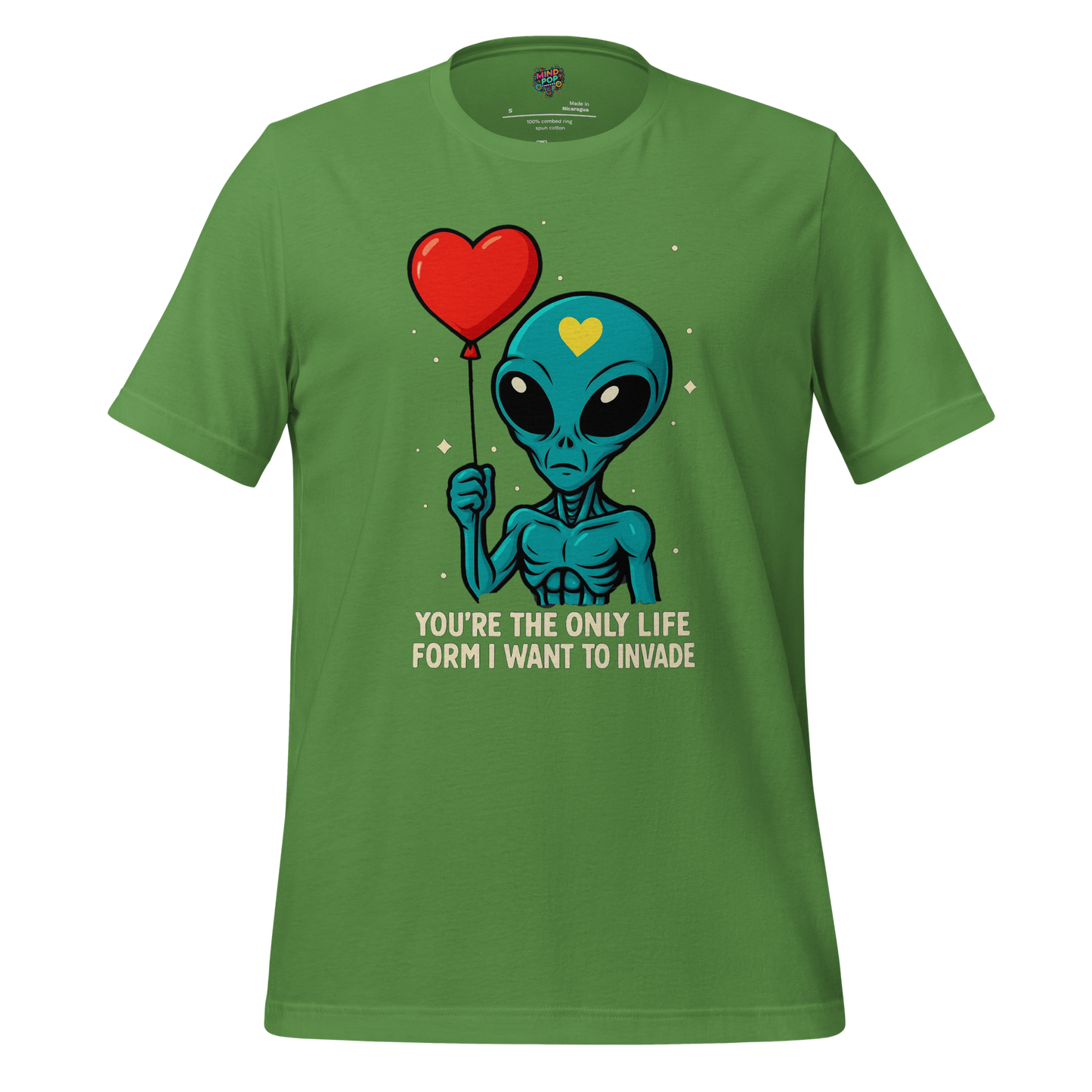 Alien Invasion - Sci-Fi Romance Graphic Leaf