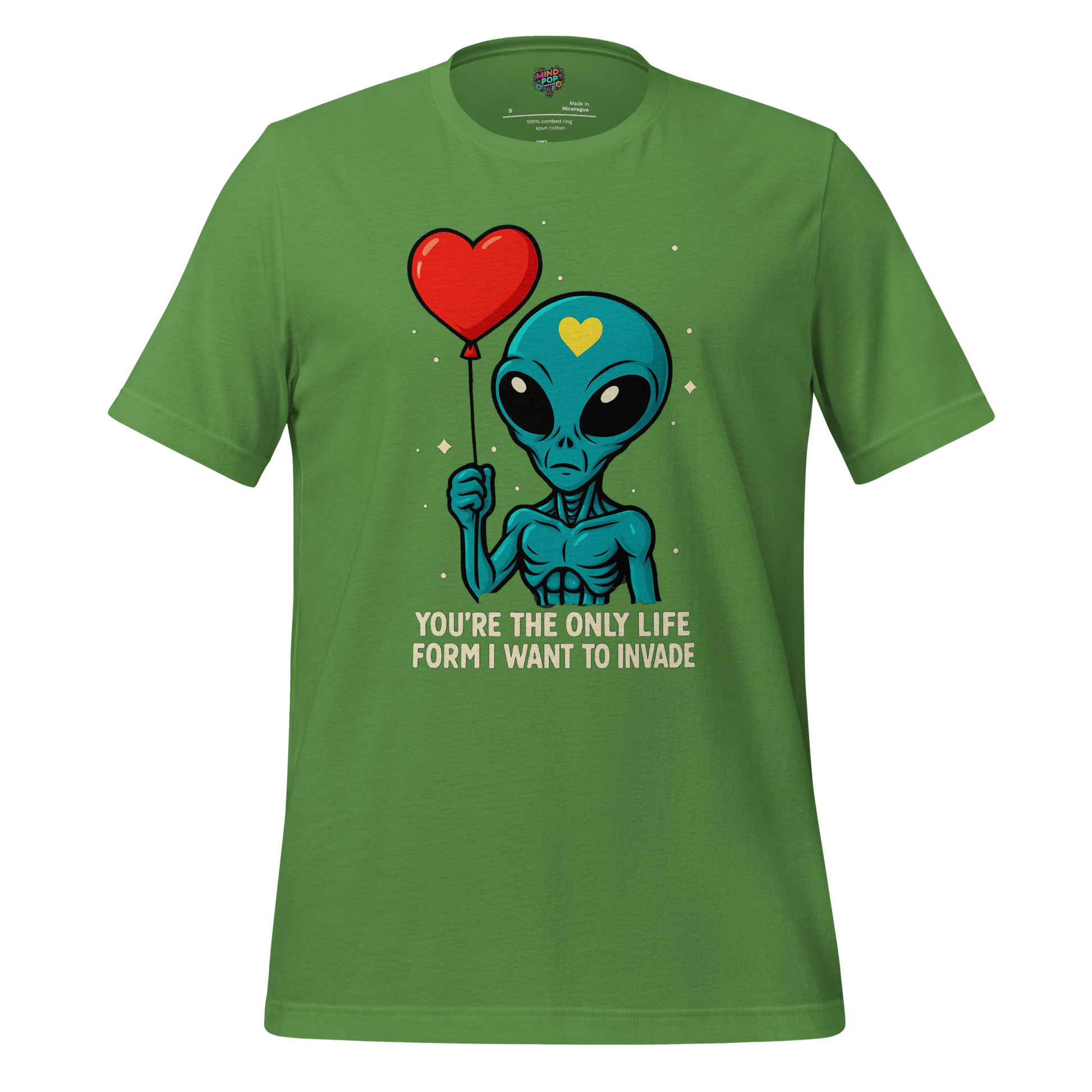 Alien Invasion - Sci-Fi Romance Graphic Leaf