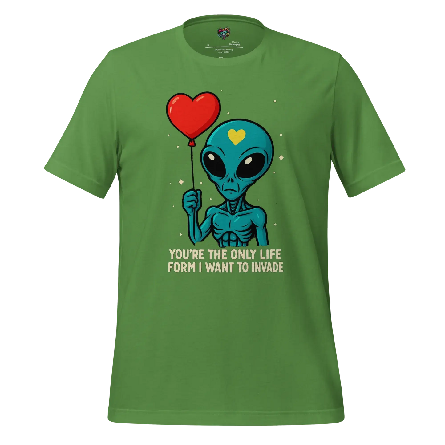 Alien Invasion - Sci-Fi Romance Graphic Leaf