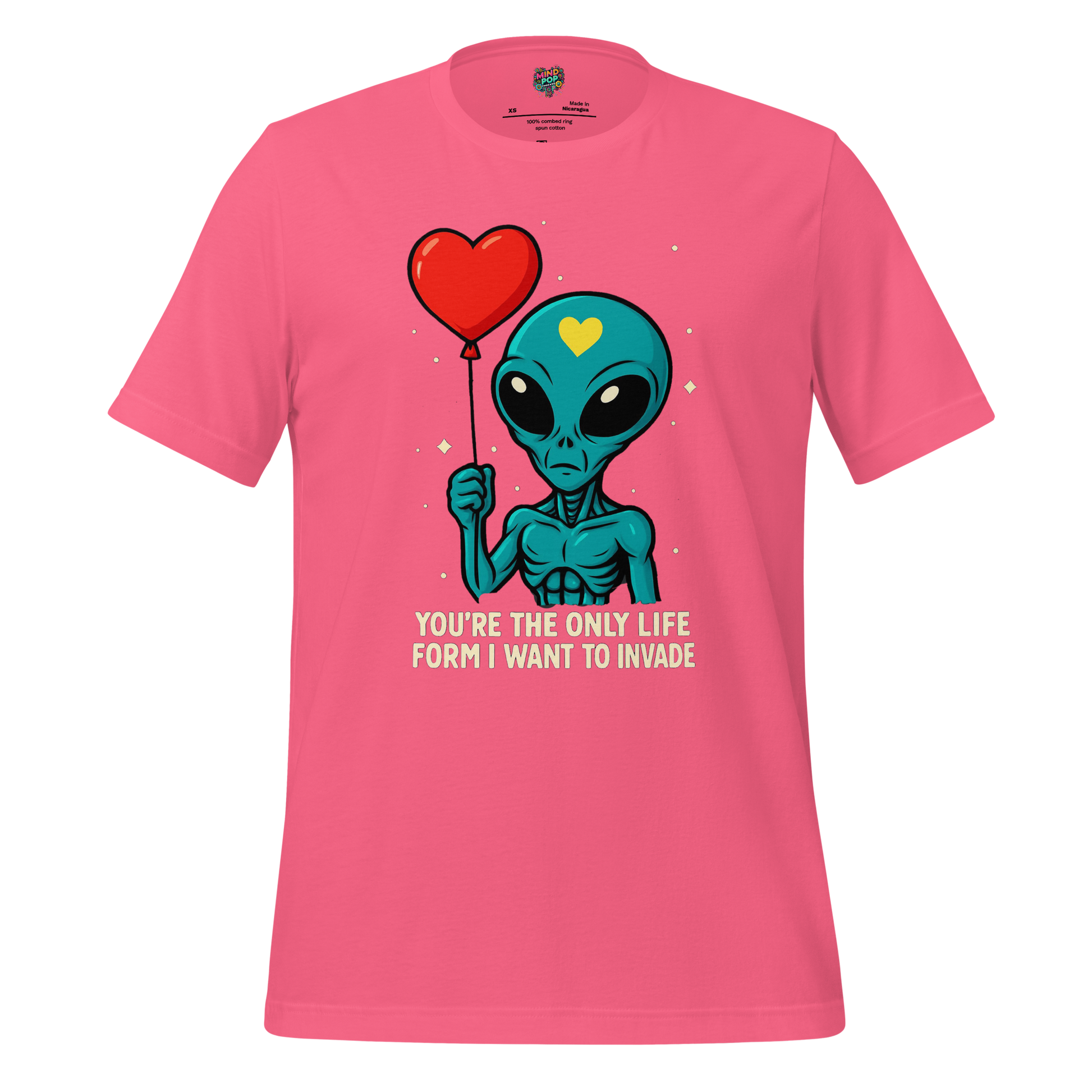 Alien Invasion - Sci-Fi Romance Graphic Charity Pink