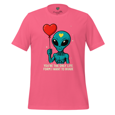 Alien Invasion - Sci-Fi Romance Graphic Charity Pink