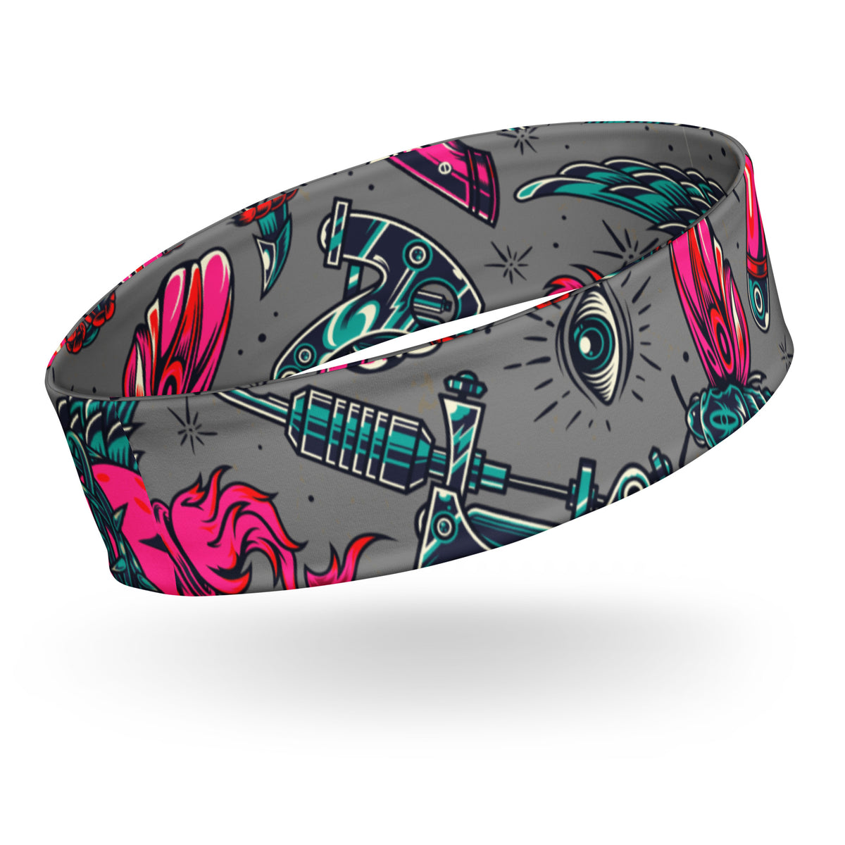 Grey Punk Headband - accessories - MindPop Threads