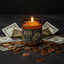 Lucky Penny Amber jar soy candle