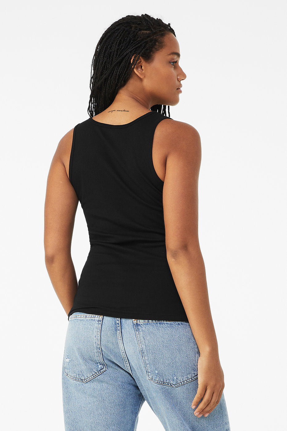 Not Here to Behave Ribbed Yoga Tank
