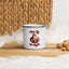 Too Lit to Quit Funny Santa Christmas Mug