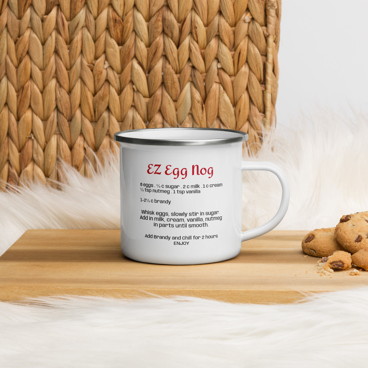 Too Lit to Quit Funny Santa Christmas Mug