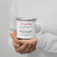 Too Lit to Quit Funny Santa Christmas Mug