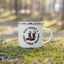 Jingle Jangle Christmas Western Country Holiday Enamel Camp Mug