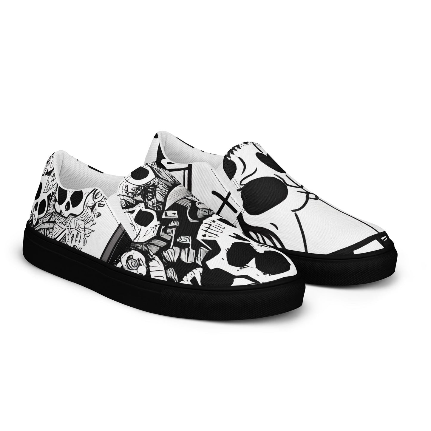 Hallway Hellraiser Men’s Slip-On Skater Sneakers