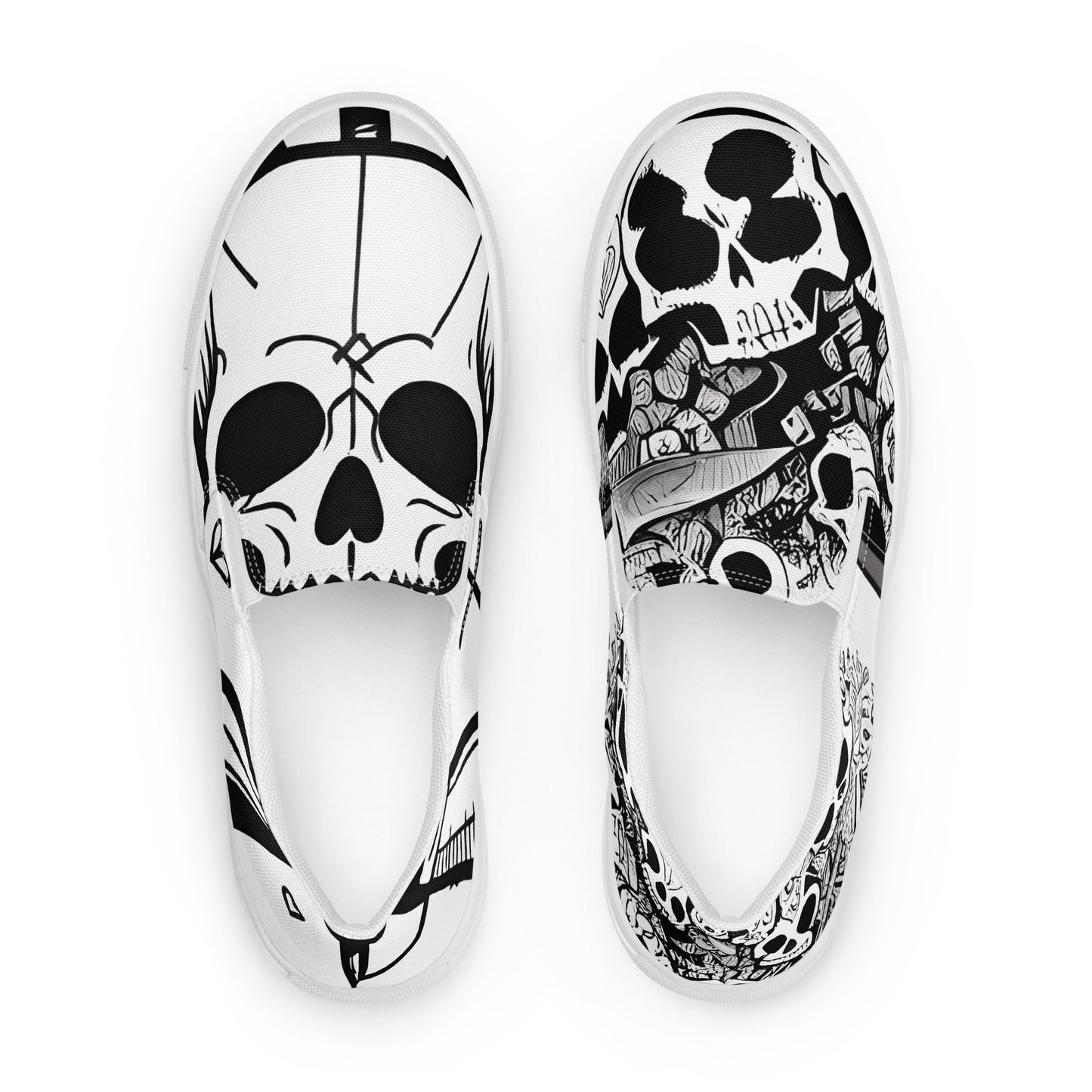 Hallway Hellraiser Men’s Slip-On Skater Sneakers